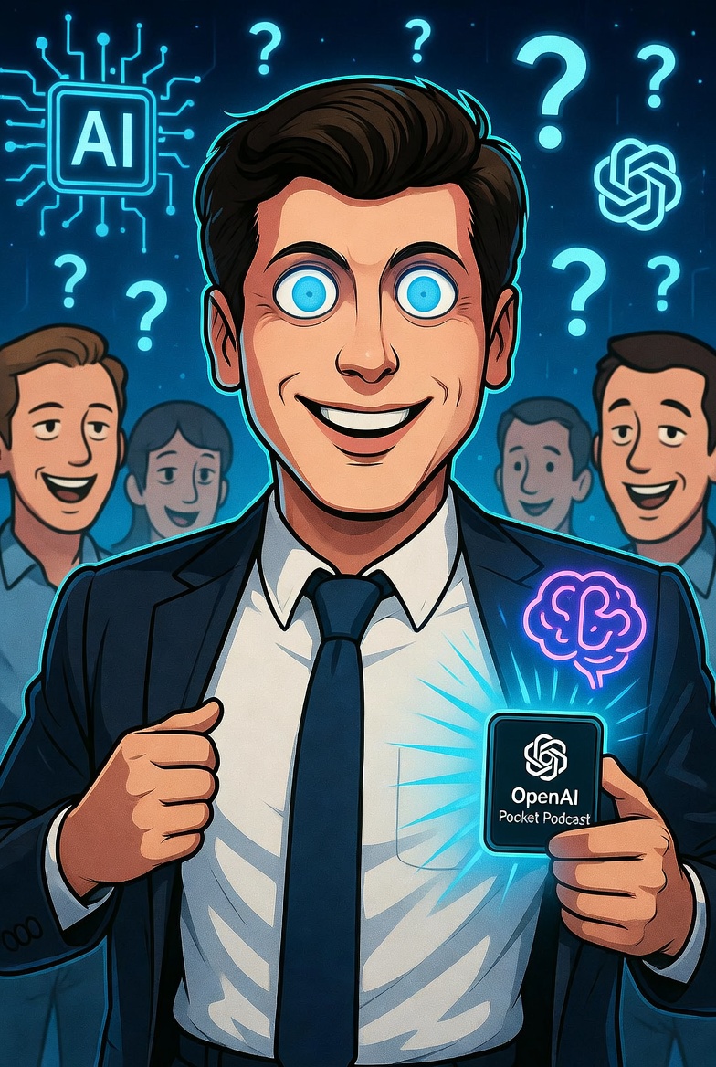 Сэм Альтман просто строит бренд-медиа. В 2026 году это база — компании создают свои СМИ, каналы и блоги